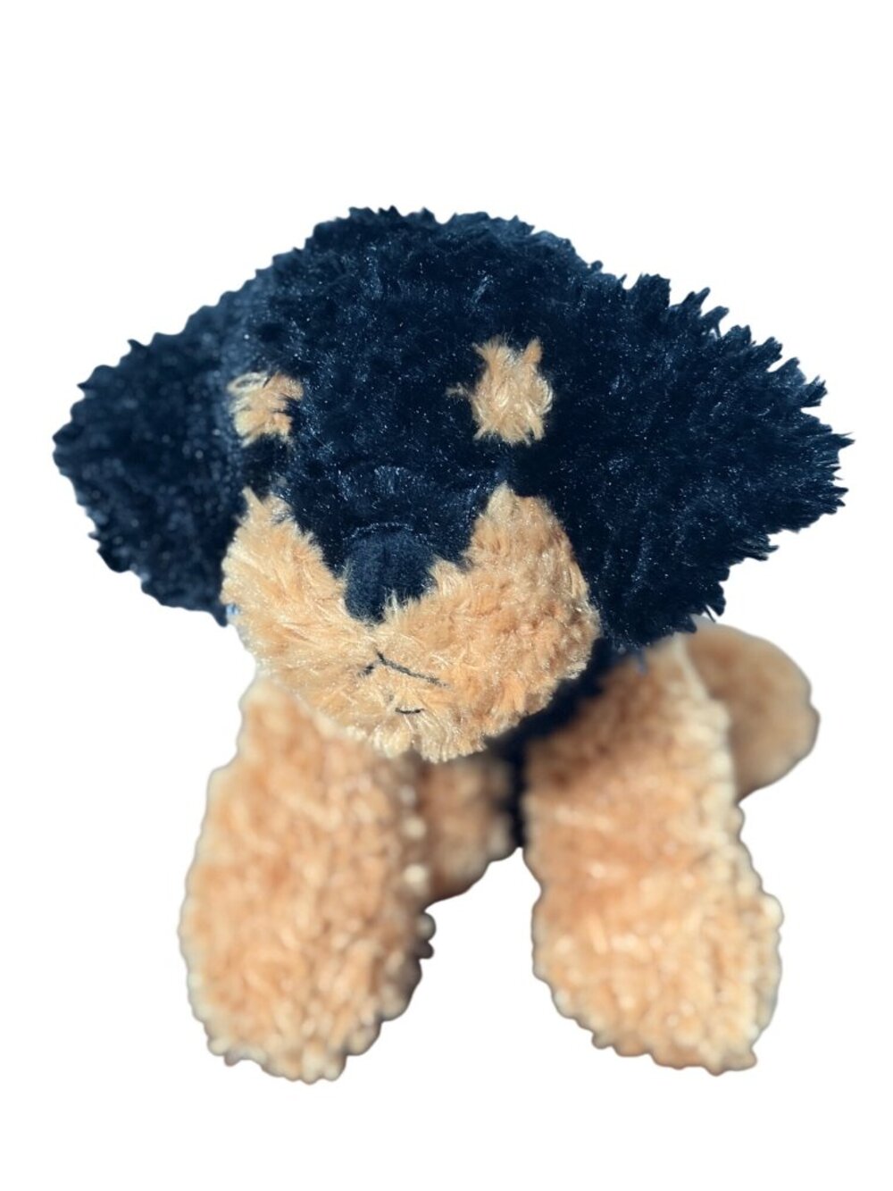 Bestmade Toys Plush Rottweiler Puppy Dog Stuffed Animal Doll Toy Brown Black 10